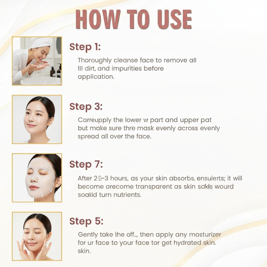 Korean Glass Skin Bio Collagen Overnight Face Mask